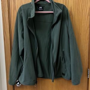 REI green fleece worn 5x